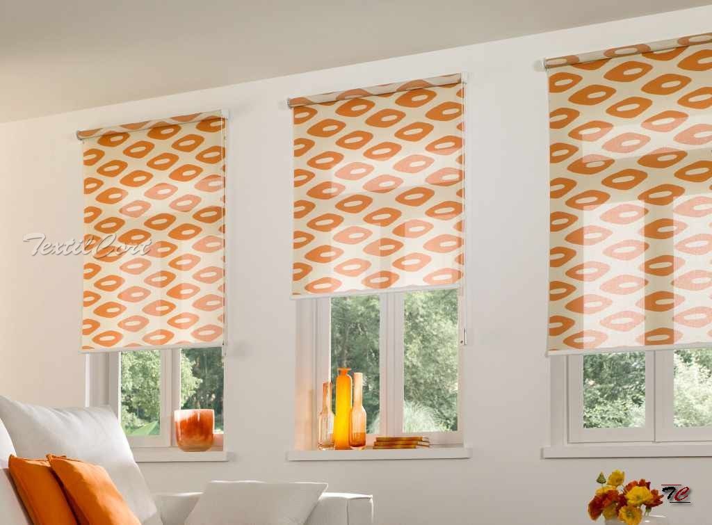 Estores enrollables resinados 4 - TextilCort Foto de ambiente de cortinas estores enrollables resinados 4