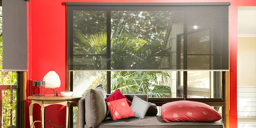 Estores enrollables Mermet 19 - TextilCort Foto de ambiente de cortinas estores enrollables de Mermet 19