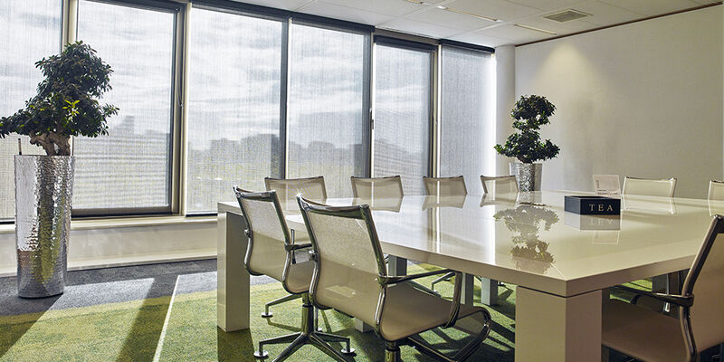 Estores enrollables Mermet 4 - TextilCort Foto de ambiente de cortinas estores enrollables de Mermet 4