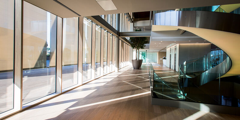 Estores enrollables Mermet 8 - TextilCort Foto de ambiente de cortinas estores enrollables de Mermet 8