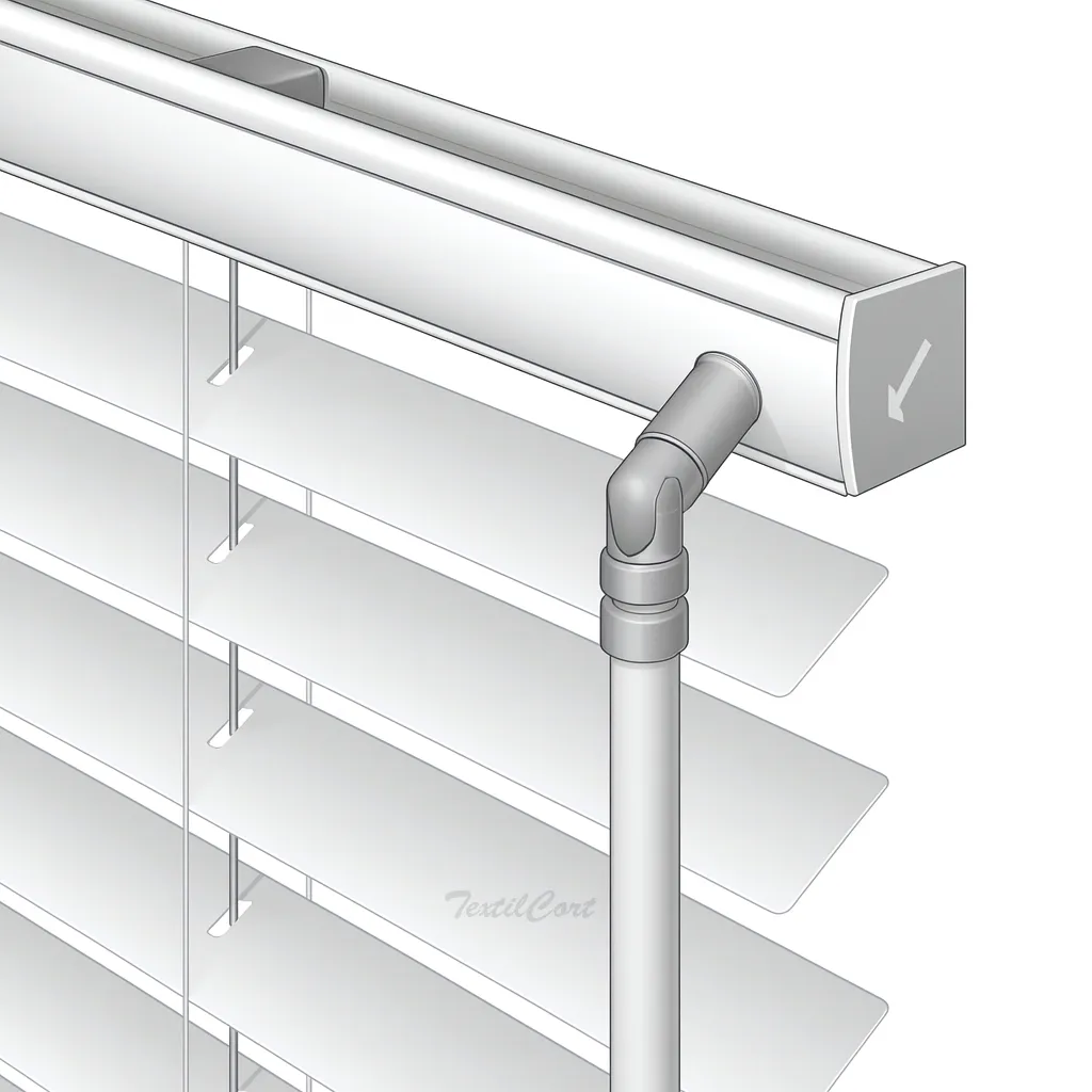 Veneciana con accionamiento tensor TextilCort