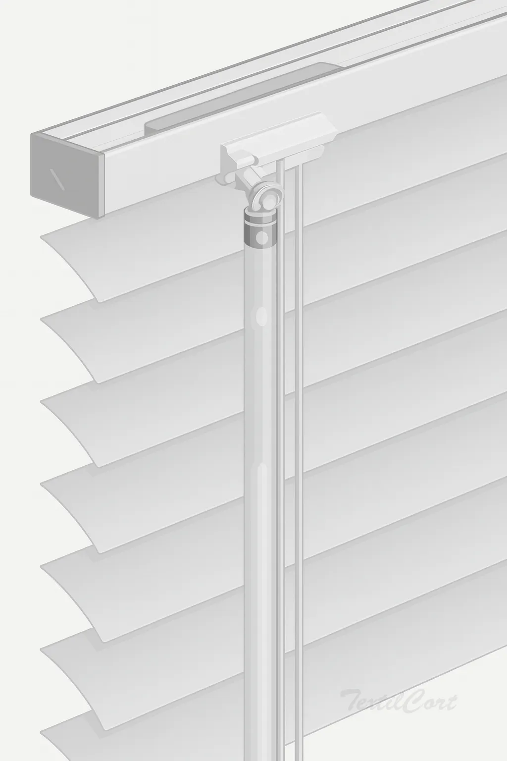 Veneciana con varilla y cordón TextilCort