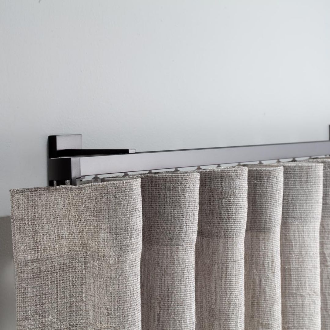 Sistema riel de cortinas decorativo Jávea