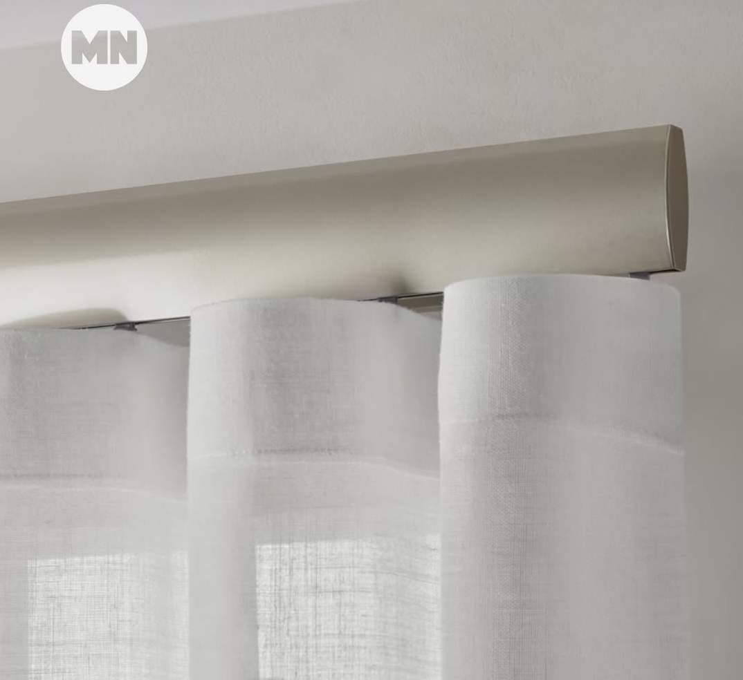 Sistema riel de cortinas decorativo Moraira