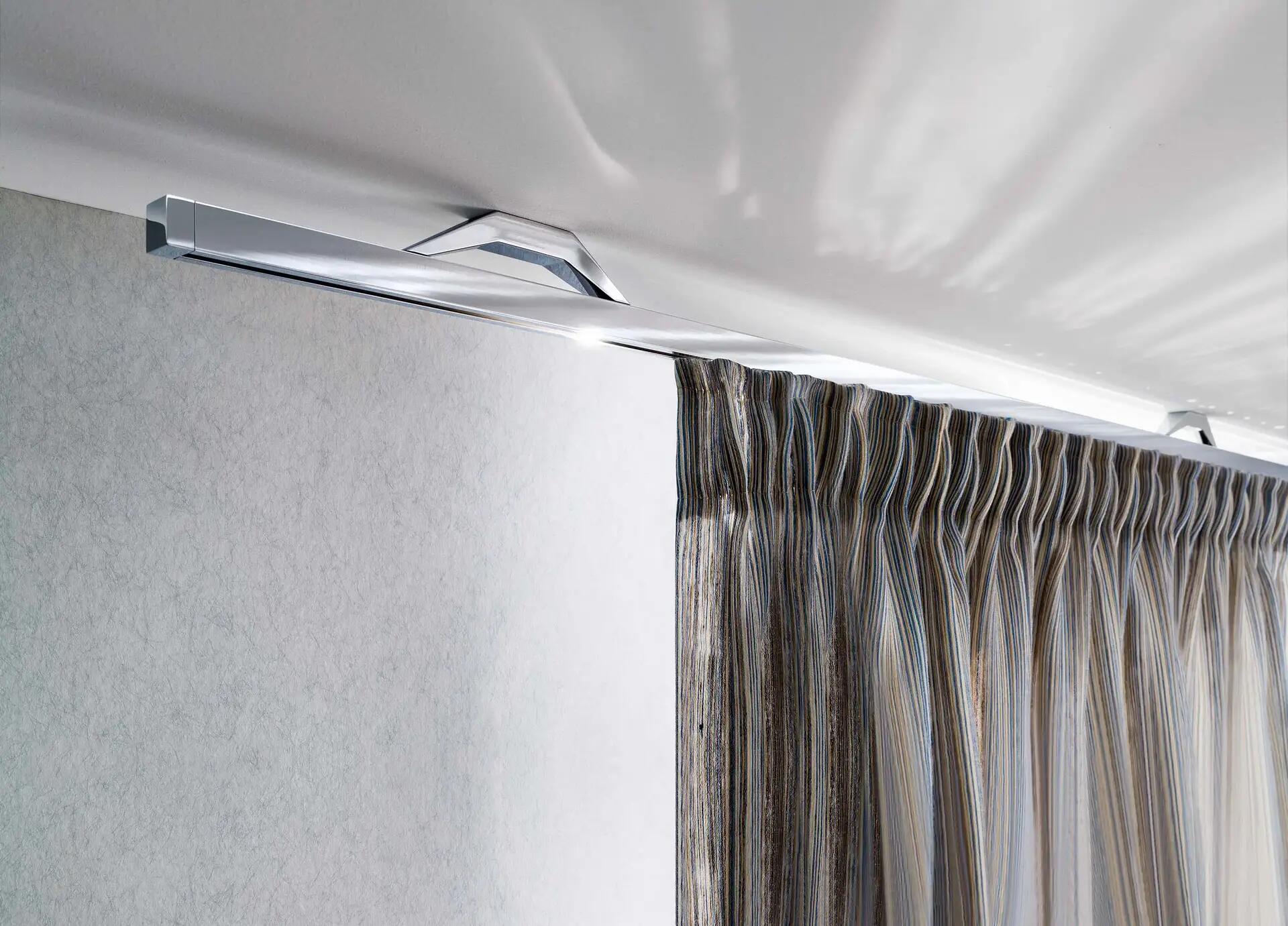 Sistema riel de cortinas decorativo Quantum