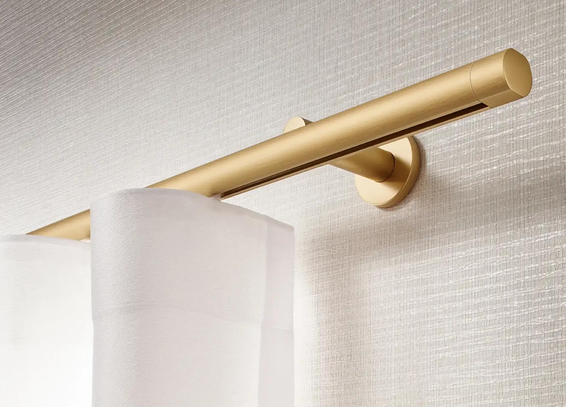 Sistema riel de cortinas decorativo Sinus