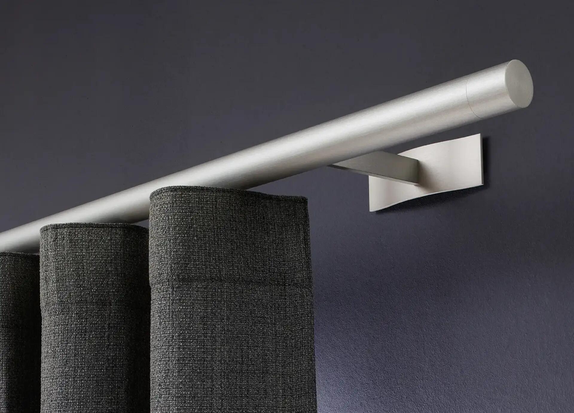 Sistema riel de cortinas decorativo W3 Aluminio