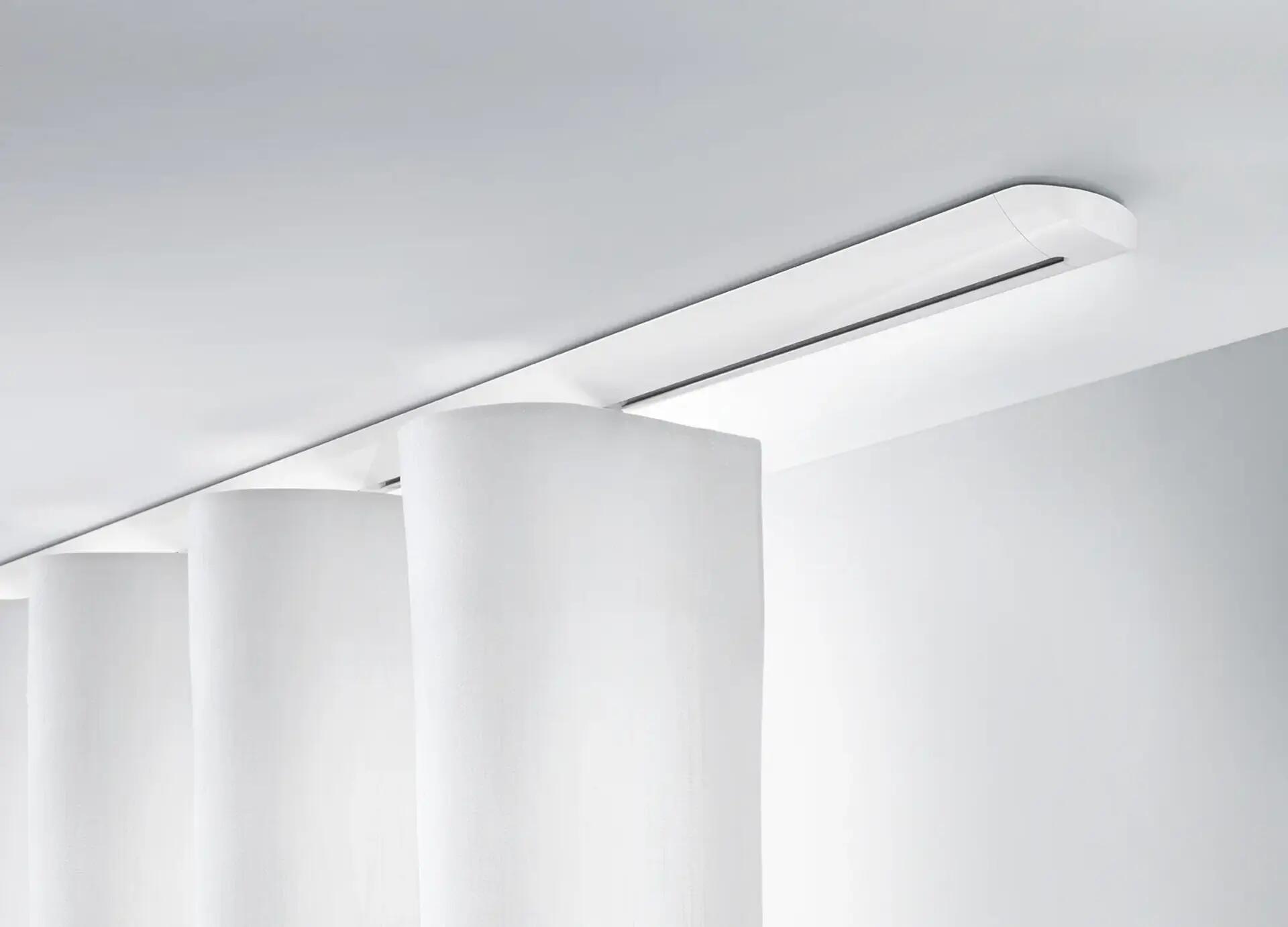 Sistema riel de cortinas decorativo W6