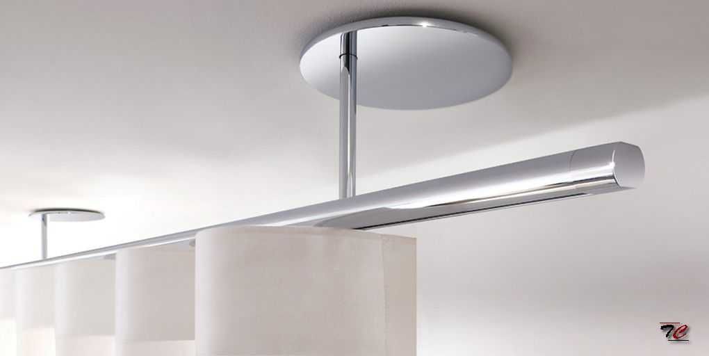 Sistema riel de cortinas decorativo Zenit