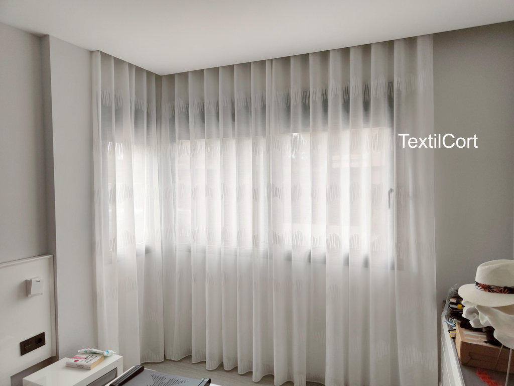 Cortina instalada TextilCort 1